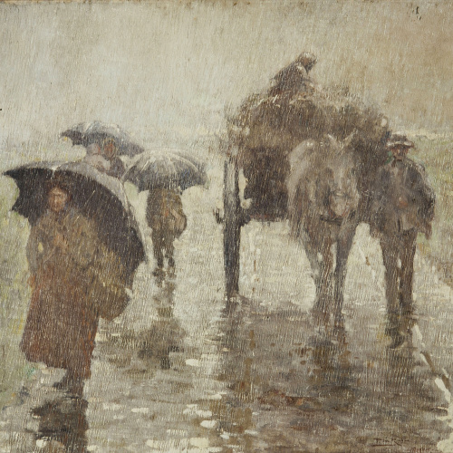 image for: Albert Pla Rubió - Mal temps - Cap a 1919