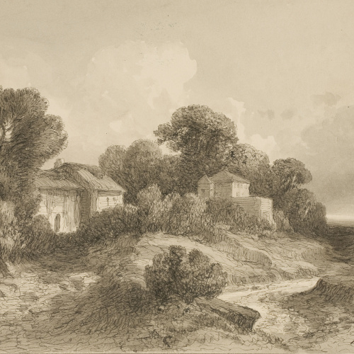 image for: Lluís Rigalt - Paisatge - Cap a 1874