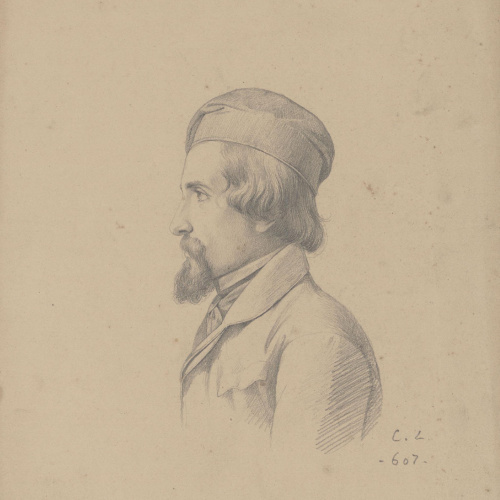 image for: Claudi Lorenzale - Autoretrat [?] - Cap a 1840