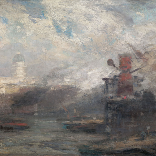 image for: Eugène Louis Gillot - El Tàmesi a Londres - Cap a 1911