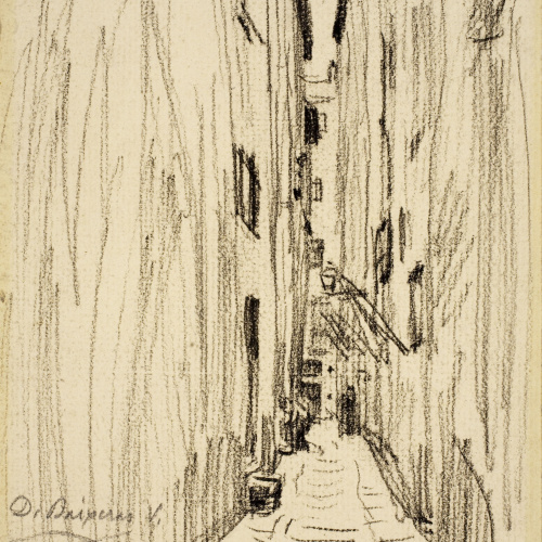 image for: Dionís Baixeras - Carrer de les Donzelles - Cap a 1908