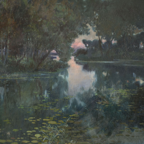 image for: Antoni Ros - Capvespre al Ter - Cap a 1906