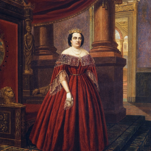 image for: Josep Arrau Barba - Retrat de la reina Isabel II - 1861
