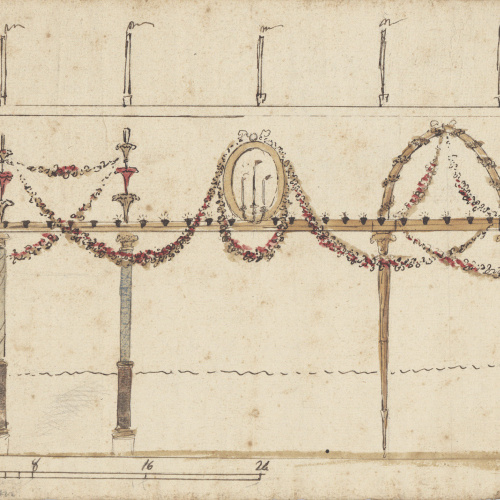 image for: Bonaventura Planella - Projecte de decoració - 1820