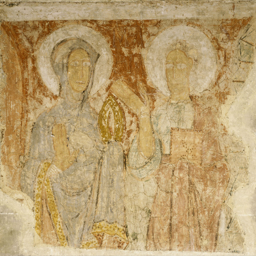 image for: Mestre de la Seu d&#039;Urgell - Fragment d&#039;un segon arrencament de la Mare de Déu i sant Joan, de la Seu d&#039;Urgell - Segon quart del segle XII