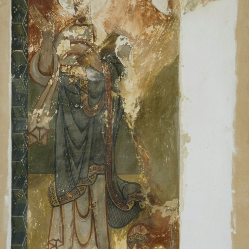 image for: Joan Vallhonrat - Reproducció de les pintures de l&#039;absis de Sant Pere de la Seu d&#039;Urgell. Sant Pau - 1908