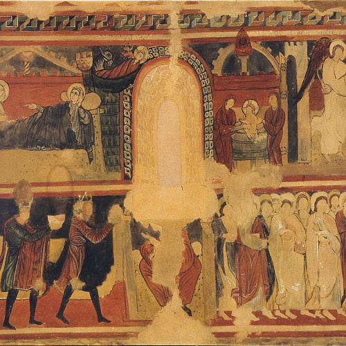 image for: Joan Vallhonrat - Reproducció de les pintures de l&#039;absis central de Santa Maria de Barberà - 1920