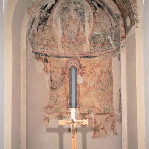 image for: Mestre de Santa Maria de Taüll - Segon arrencament de l&#039;absis de Santa Maria de Taüll - Cap a 1123