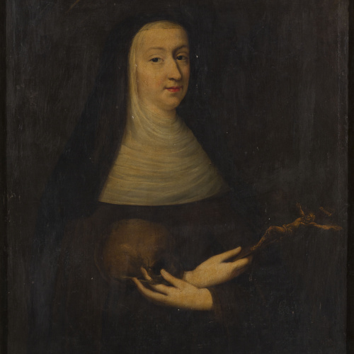 image for: Anònim. França - Retrat d&#039;Elisabeth de Bourbon-Vendôme - Entre 1652-1664