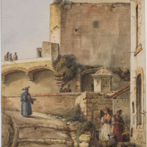 image for: Adolphe Hedwige Alphonse Delamare - Presó de Canaletes a Barcelona - 1825