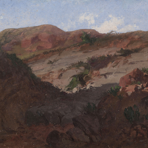 image for: Lluís Rigalt - Paisatge (apunt) - Cap a 1860-1880