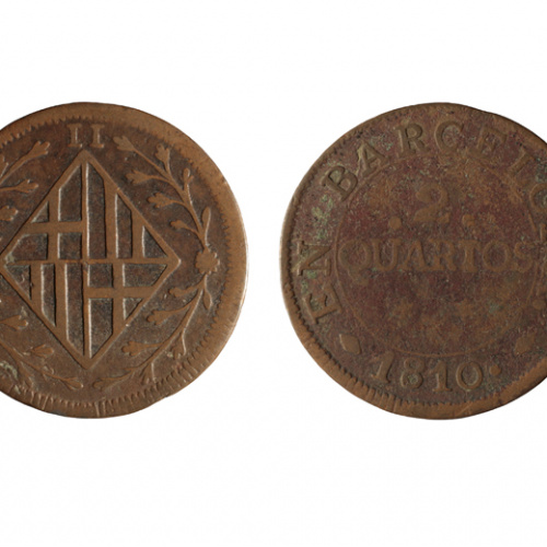 image for: Ocupació francesa - 2 quartos - 1810