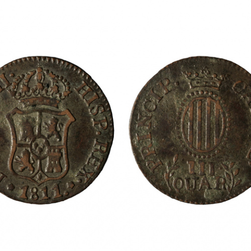 image for: Ferran VII d&#039;Espanya - 3 quartos - 1811