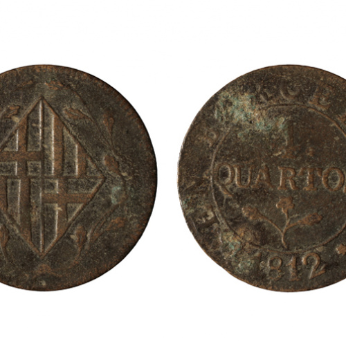 image for: Ocupació francesa - 4 quartos - 1812