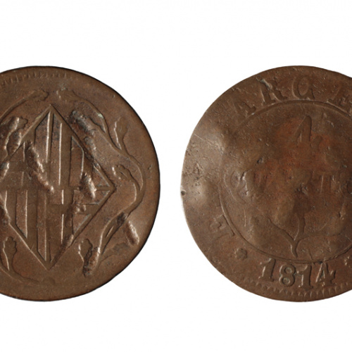 image for: Ocupació francesa - 4 quartos - 1814
