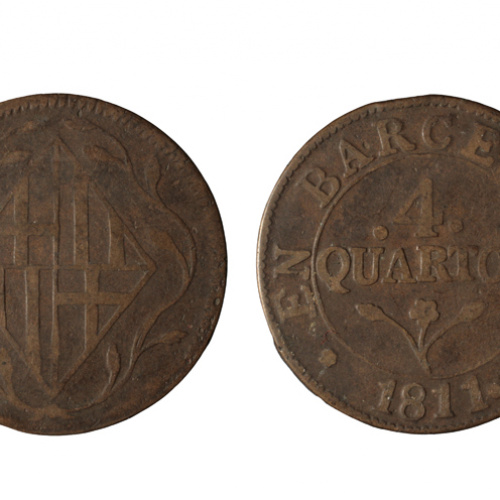 image for: Ocupació francesa - 4 quartos - 1811