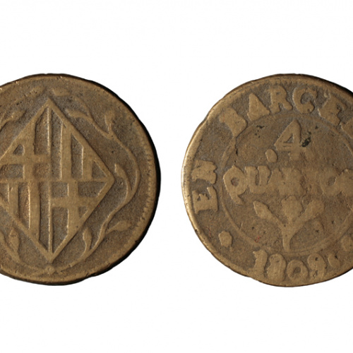 image for: Ocupació francesa - 4 quartos - 1809