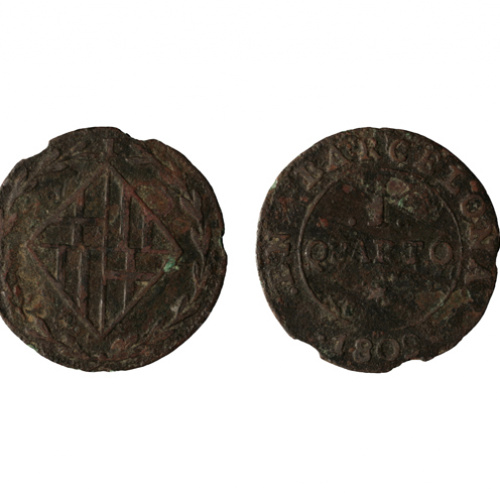 image for: Ocupació francesa - 1 quarto - 1809