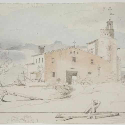 image for: Adolphe Hedwige Alphonse Delamare - Torre Cartellà a Vidreres - 30 de novembre de 1827