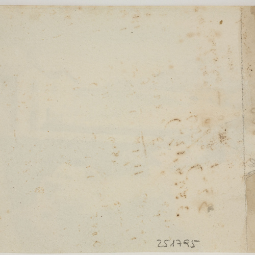 image for: Adolphe Hedwige Alphonse Delamare - Ermita del Sant Crist del Calvari a Arenys de Mar - Cap a 1827 [1]