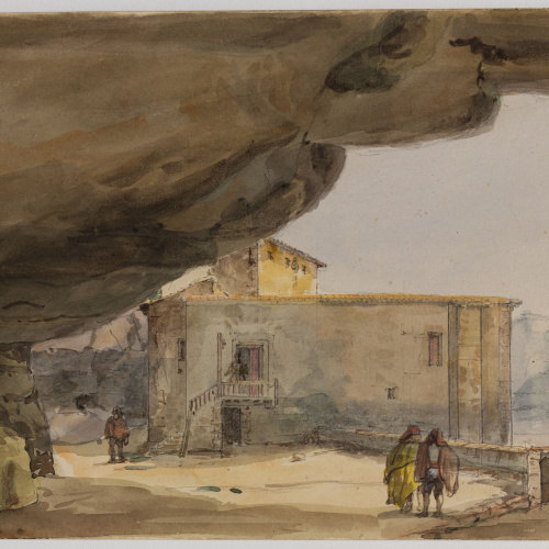 image for: Adolphe Hedwige Alphonse Delamare - Església de Sant Miquel al Monestir de Sant Miquel del Fai - Juny 1826