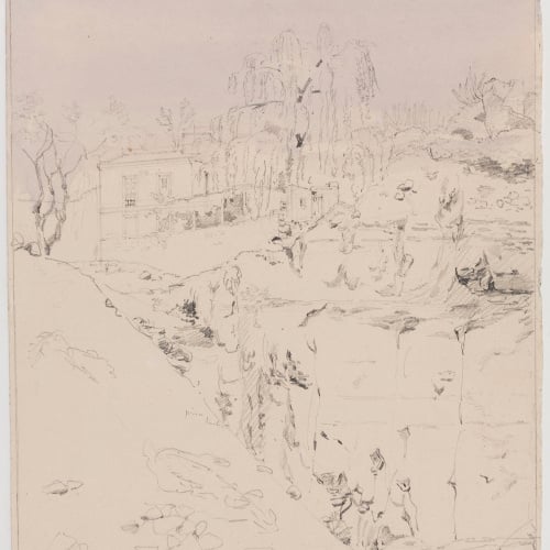 image for: Adolphe Hedwige Alphonse Delamare - Font Trobada. Montjuïc - 30-31 d’octubre de 1827