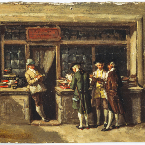 image for: Josep Serra - A cal llibreter - 1857