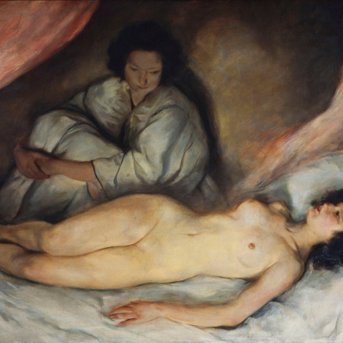 image for: Ernest Santasusagna - Hipòlita i Delfina - 1929