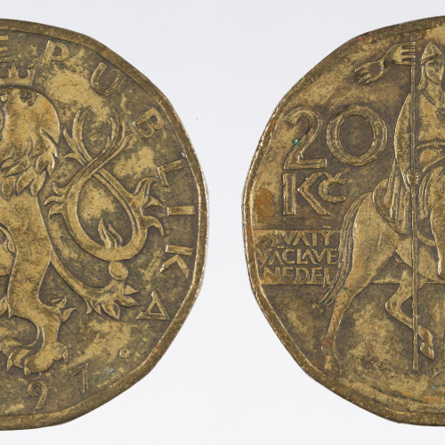 image for: República Txeca - 20 corones - 1997