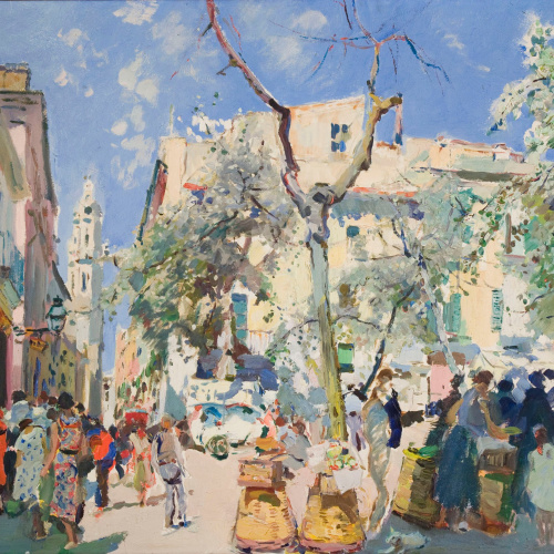 image for: Joaquim Mir - Mercat en temps de guerra - Cap a 1936-1938