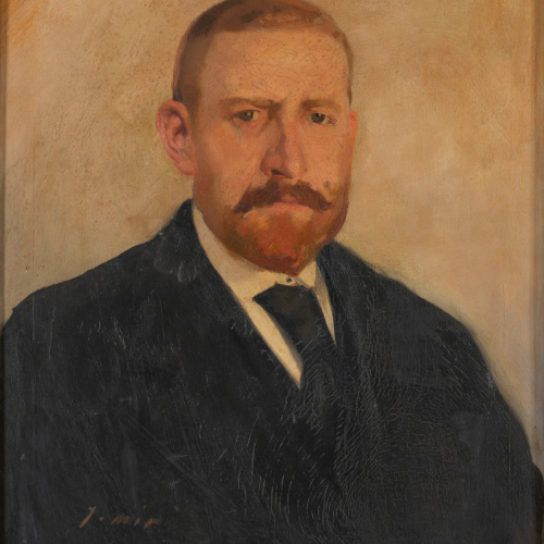 image for: Joaquim Mir - Retrat d&#039;Ezequiel Martín - Cap a 1935-1938