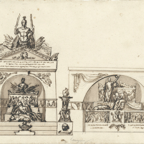 image for: Damià Campeny - Projectes de monument funerari - Cap a 1805-1810