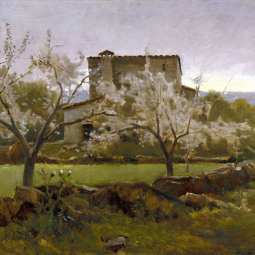 image for: Joaquim Vayreda - Primavera - Cap a 1894