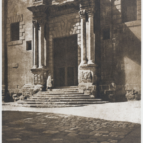 image for: Josep Maria Casals i Ariet - Portal d&#039;església - No datat