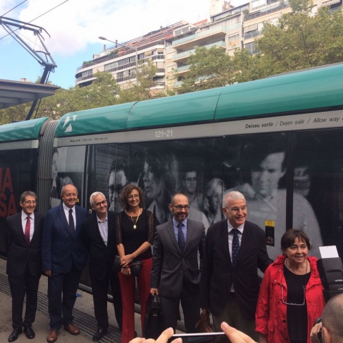 TRAM difondrà les exposicions de cinc museus de Barcelona decorant els seus vagons