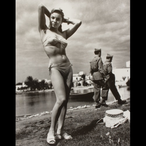 Oriol Maspons, Monique, primer bikini d&#039;Eivissa © Oriol Maspons, VEGAP, Barcelona, 2018