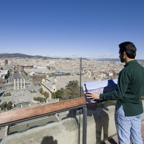 El museu reobre al públic dues terrasses-mirador amb una panoràmica mai vista de Barcelona