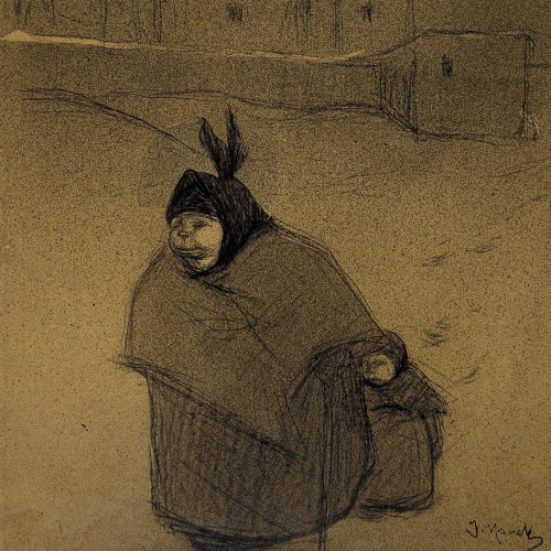 Paisatge nevat, Isidre Nonell, 1896-1897
