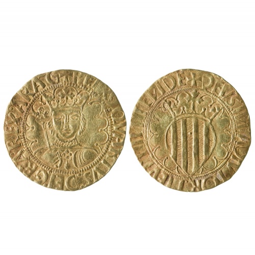 Exposem una excepcional i rara moneda