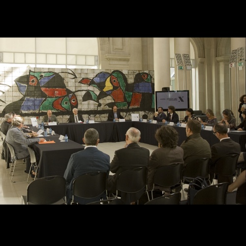 Signatura de la constitució de la Xarxa de Museus d&#039;Art